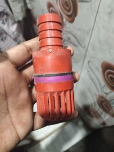 red pvc foot valve