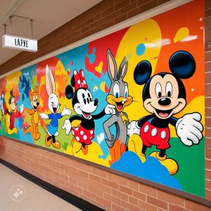 Play School Wall Art Painting Services