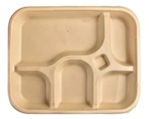 Biodegradable Sugarcane Bagasse Plate