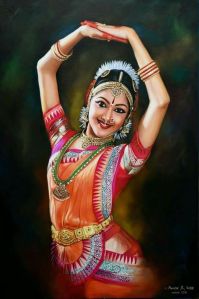 Indian Culture Canvas Wall Painting
