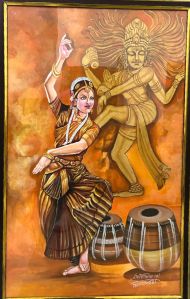 Indian Culture Canvas Wall Painting