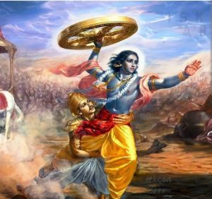 Mahabharata Canvas Wall Painting