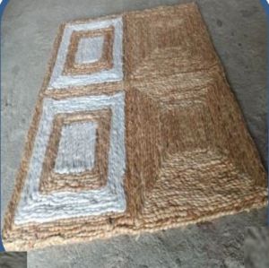 Rectangular Jute Handloom Rug