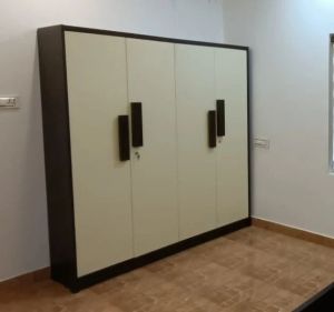 4 Door Modular Wooden Wardrobe