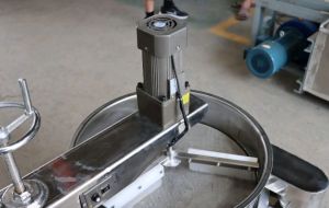 Stainless Steel Vibro Sifter with Scrapper