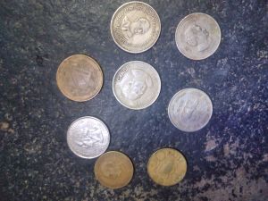 old mahatma gandhi 1956 old coins