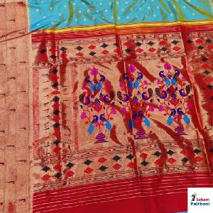 brocade paithani saree