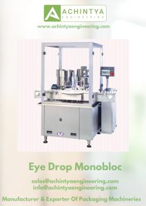 eye ear nasal drop monoblock capping machine