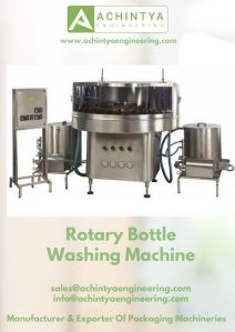 Rotary Bottle Washing Machine