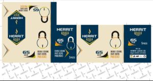 herrit 65mm round padlock