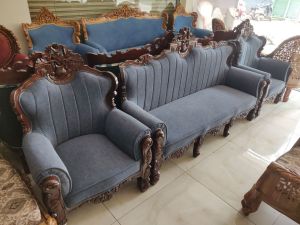 Wooden Carved Sofa Set