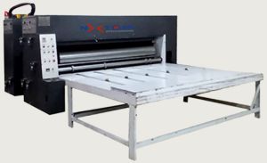 chain feeding single colour printing machine