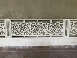 Cast Iron Balcony Railing