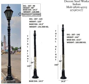 cast iron lamp post