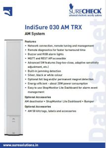 indisure trx eas security system