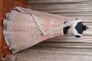 embroidered bridal lehenga