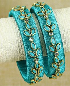 Handmade Silk thread bangles