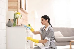 bathroom cleaning