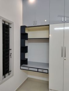 Wardrobe With Study Table Designing Service