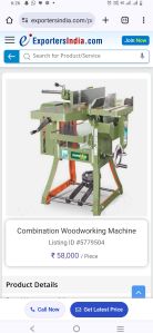 Combination Woodworking Machine