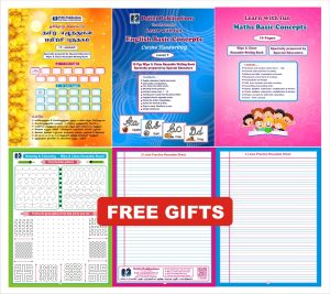 Tamil English Maths reusable books