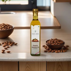 organic cold pressed almond oil