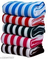Fleece Check Blanket (1200Gm)