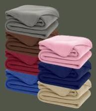 Fleece Plain Blanket (2Kg)