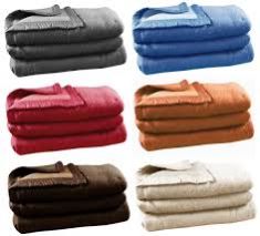 Acrylic 70% Synthetic 30% Plain Blanket