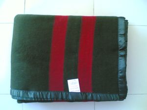Acrylic With Wool Blend Blanket