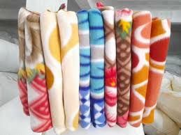 Fleece Printed Blanket 1Kg (Travel Use)