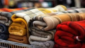 Fleece Check Blanket (600Gm)