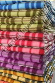 Fleece Check Blanket (1500Gm)