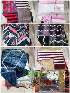 Flannel Printed Blanket (1800gm)