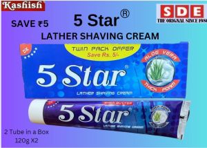5 Star DLX Shaving Cream Combo