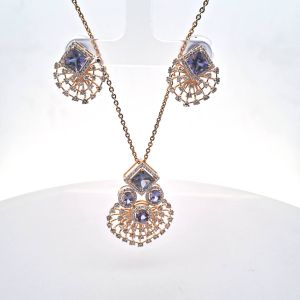 Diamond Pendant Set