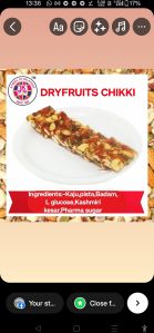 Dry Fruit Chikki