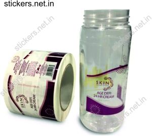Roll Form Transparent PVC Sticker Flexo Graphi