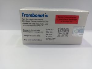 TROMBONAT 50MG TABLETS