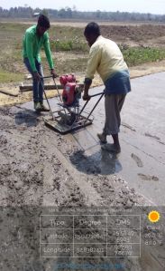 Ocean Plastic Cell Filled Concrete
