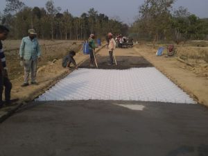 Ocean Plastic Cell Filled Concrete