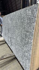 Black CNC Design Granite Slab