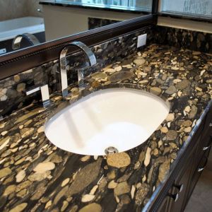 Pebble Stone Black Granite
