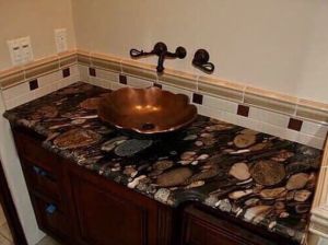 Pebble Stone Black Granite