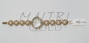 Ladies Stylish Gold Watch