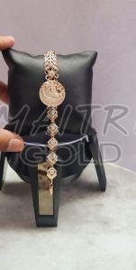 Designer Mop Gold Kada