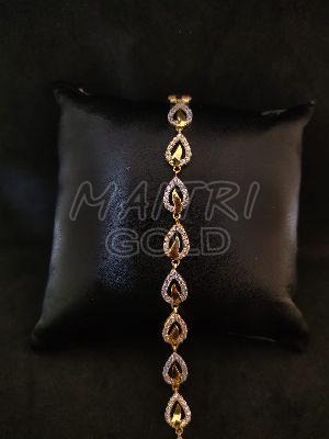 Ladies Fancy Gold Bracelet