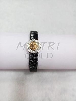 Mens Stretchable Diamond Bracelet
