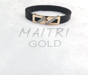 Mens Stretchable Diamond Bracelet