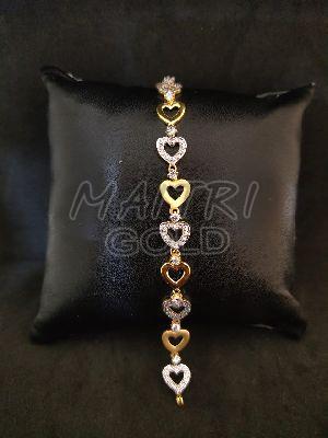 Ladies Fancy Gold Bracelet